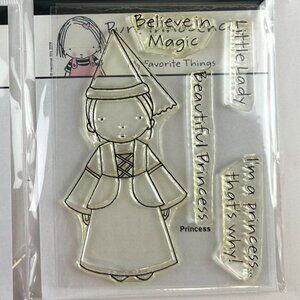 Pure Innocence Clear Acrylic Stamp My favorite Things Princess